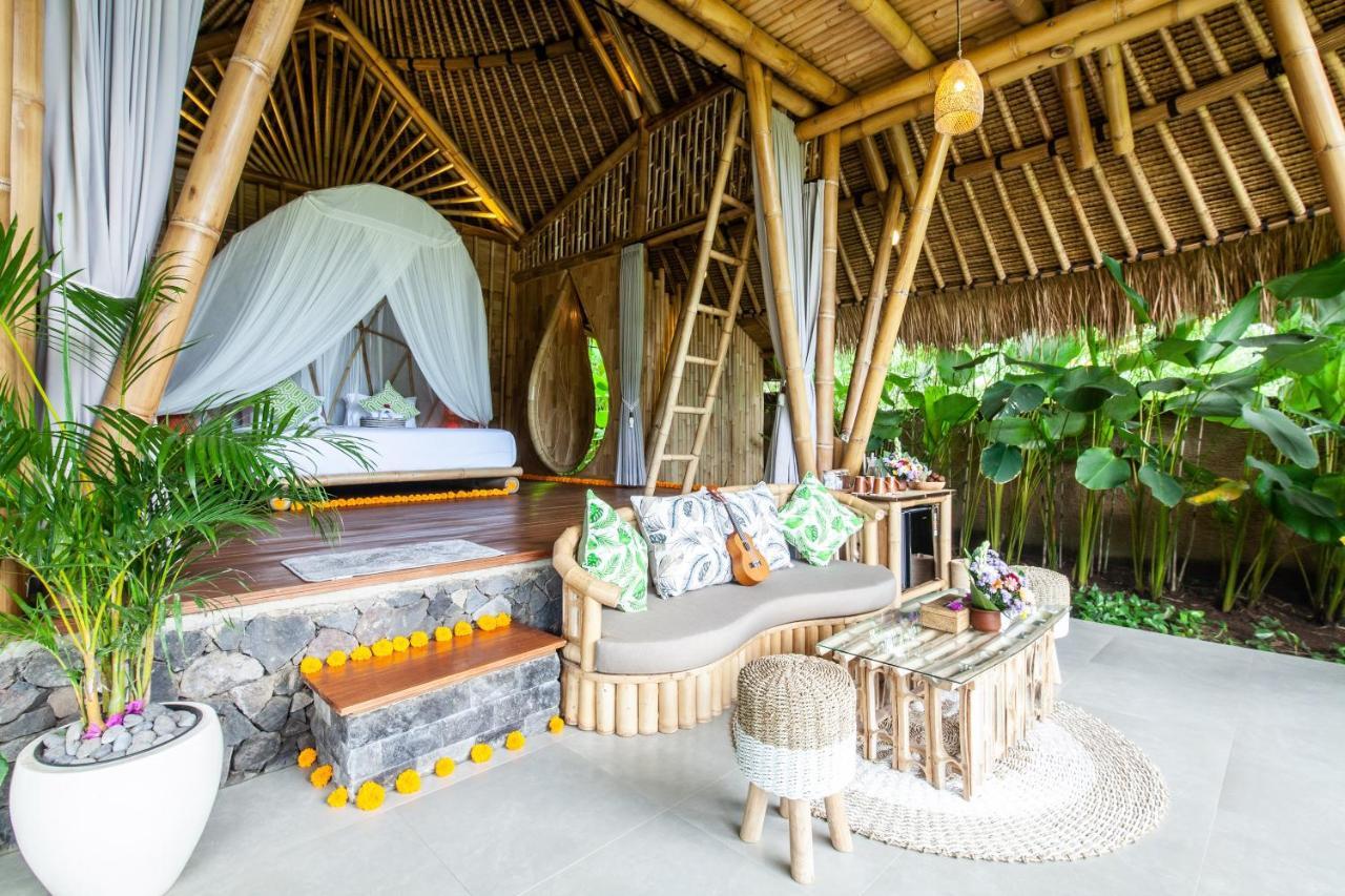 فيلا Balikayanas Bamboo House - Miggiell House كارانغاسِم المظهر الخارجي الصورة
